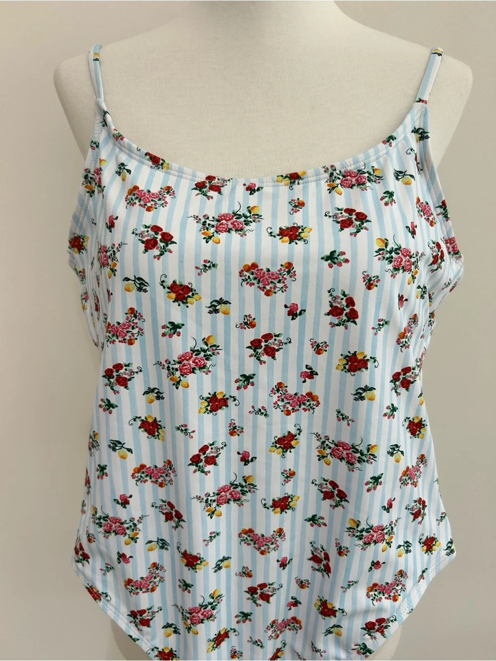 Cotton On Ditsy Floral Cheeky One Piece Swimsuit High Leg Cottagecore Size S NWT
